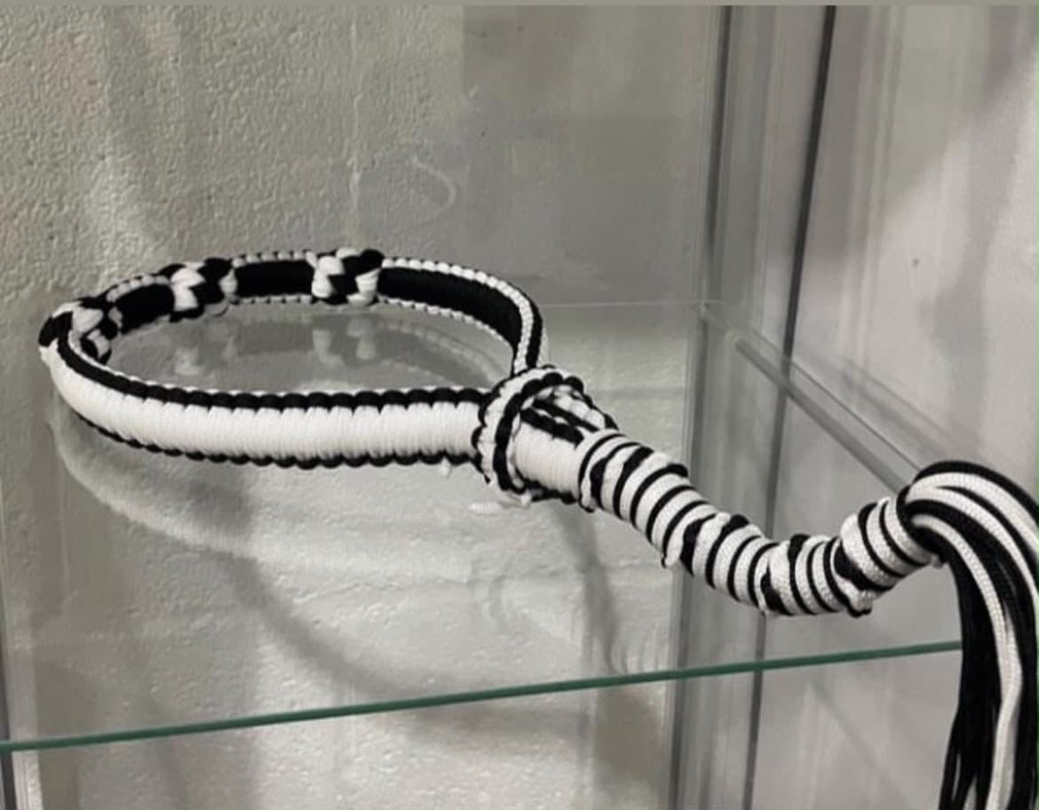Black and white