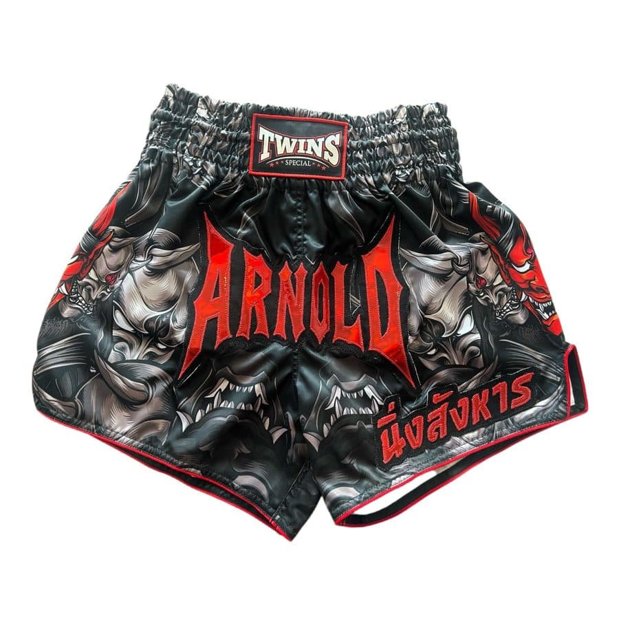 Black – Red · microfiber
