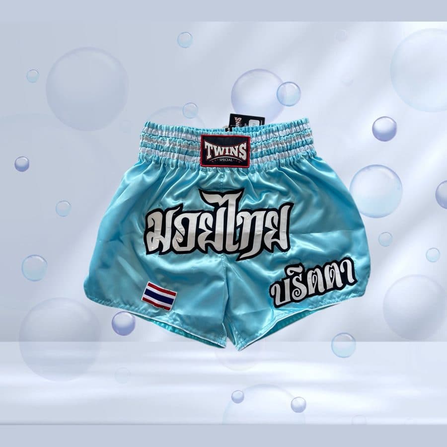 Light Blue – White · satin