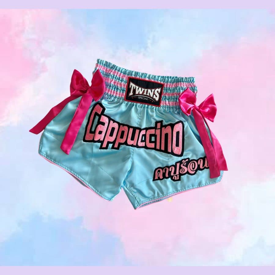 Light Blue – Pink · satin